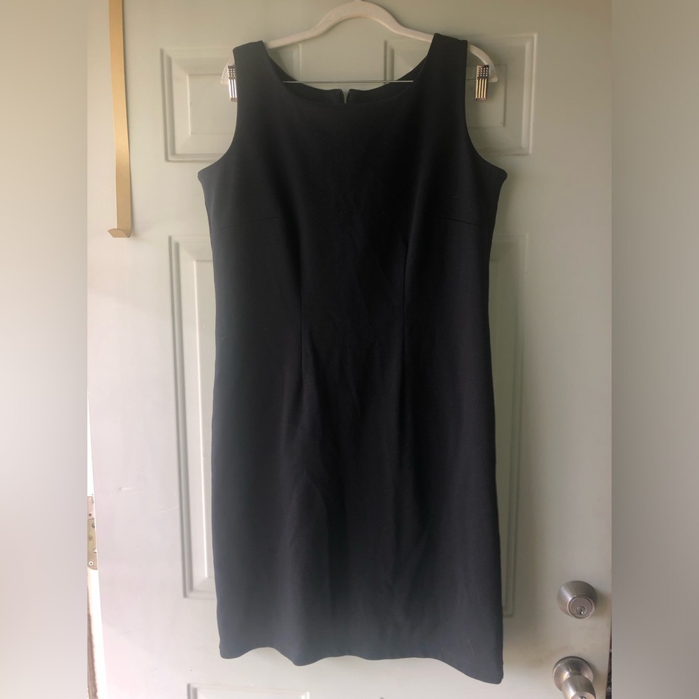 Hanna Andersson black sheath dress size 16